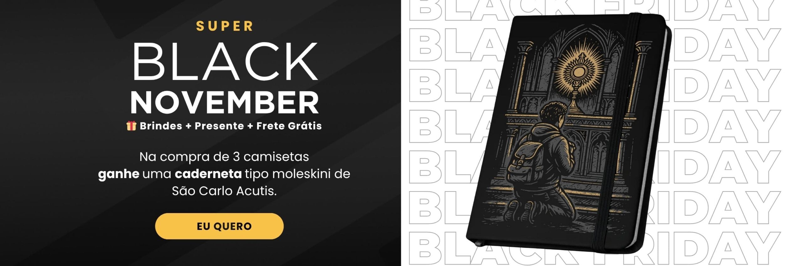Banner Black November